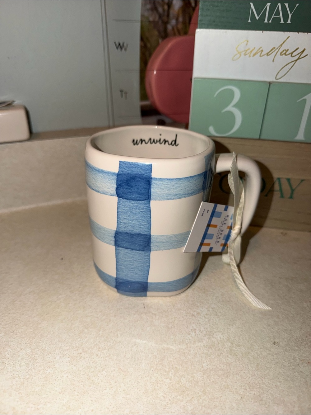 Rae Dunn unwind mug